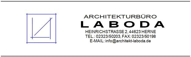 Architekt Laboda * Herne * Telefon: 02323-50203